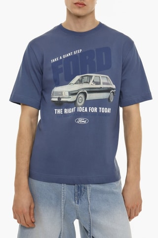 T-shirt Ford - Navy