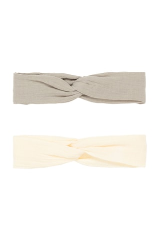 2 fasce - Taupe e giallo