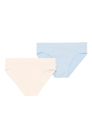 2 slip - Corallo e celeste
