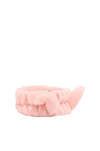 Fascia per trucco con orecchie - Rosa