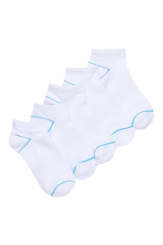 5 paia di calzini - Bianco
