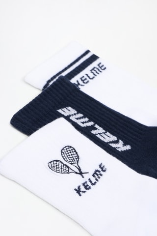 3 paia di calze - Bianco e navy