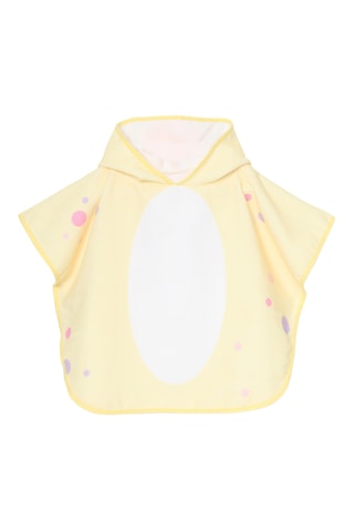 Asciugamano poncho - Giallo