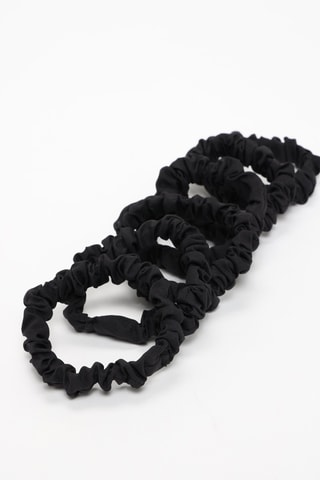 6 scrunchie - Nero