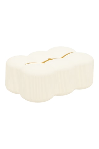 Contenitore fazzoletti - Ecrù