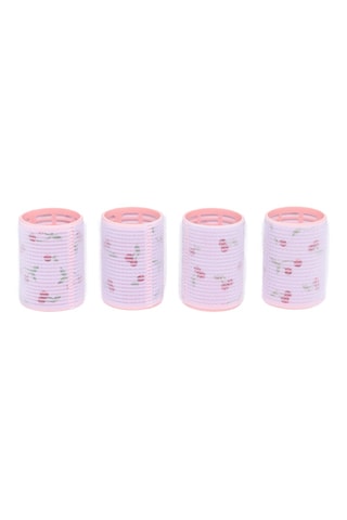 4 bigodini - Rosa