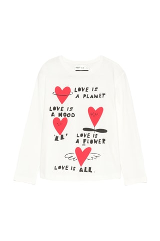 4 t-shirt - Bianco e marrone