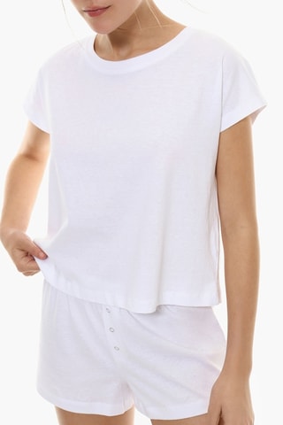 T-shirt pigiama - Bianco