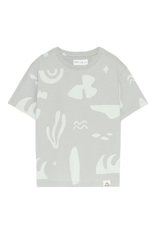 2 t-shirt - Bianco e kaki