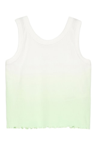 Canotta dip and dye - Bianco