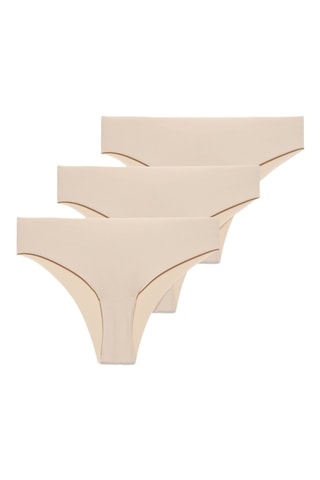 3 slip - Beige