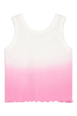 Canotta dip and dye - Bianco