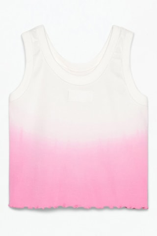 Canotta dip and dye - Bianco