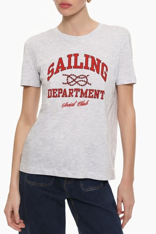 T-shirt - Grigio chiaro melange