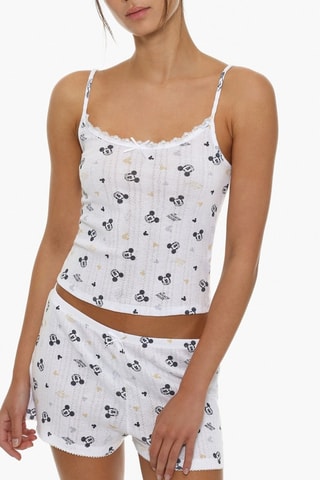 Top Topolino Disney - Bianco