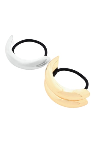 2 elastici per capelli - Nero