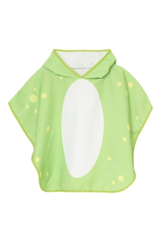 Mantellina da bagno con cappuccio - Verde chiaro