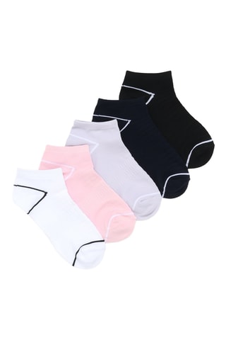 5 paia di calze - Bianco e nero