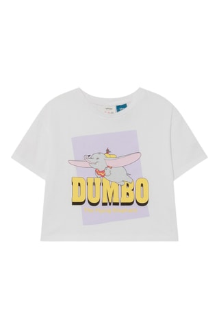 T-shirt Dumbo e Timoteo Dumbo Disney - Bianco