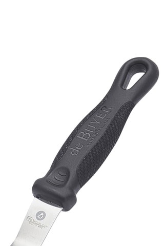 Mini spatule coudée en acier inoxydable - 21 cm
