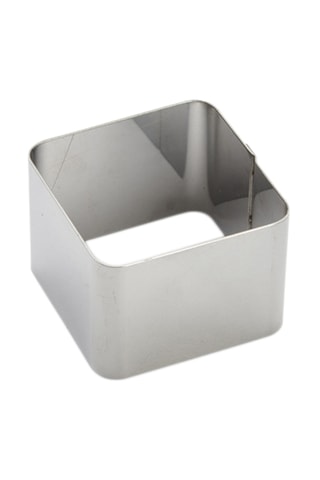 Cercle à pâtisserie en acier inoxydable - 5,6 x 5,6 x 4 cm