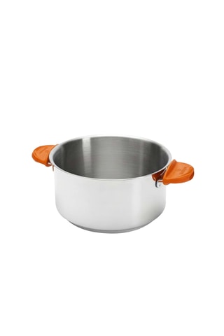 2 poignées en silicone Twisty - Orange