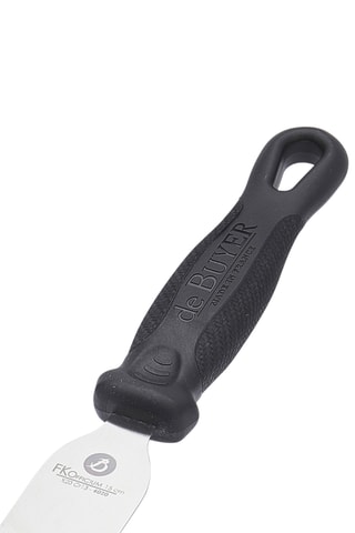 Spatule pâtissière droite en acier inoxydable - 15 cm