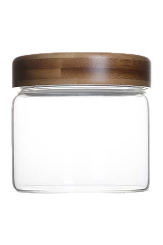 Ensemble pâte à tartiner en verre borosilicate et bambou - 3 pièces
