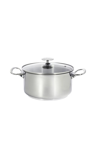 Faitout en acier inoxydable - 20 cm - 3 l