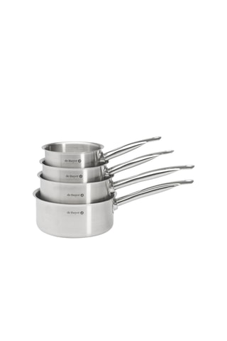 4 casseroles en acier inoxydable Primappety - 14/16/18/20 cm