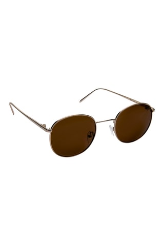 Occhiali da sole polarizzati unisex -  Categoria 3 - Marrone e dorato