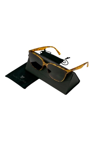 Occhiali da sole polarizzati unisex - Categoria 3 - Giallo e marrone