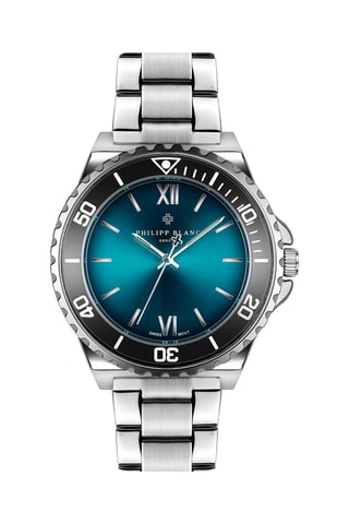 Orologio al quarzo in acciaio - Argentato