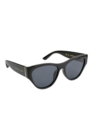 Occhiali da sole polarizzati donna Glamour - Categoria 3 - Nero