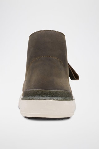 Boots en cuir CourtLite - Vert olive