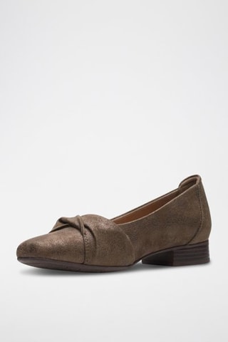 Ballerines en cuir Tilmont Dalia - Doré