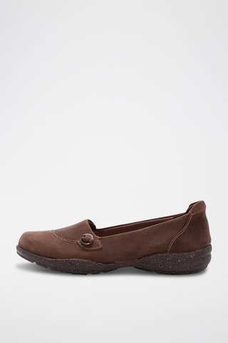 Ballerines en cuir Roseville - Marron