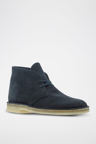 Boots en nubuck Desert - Bleu marine