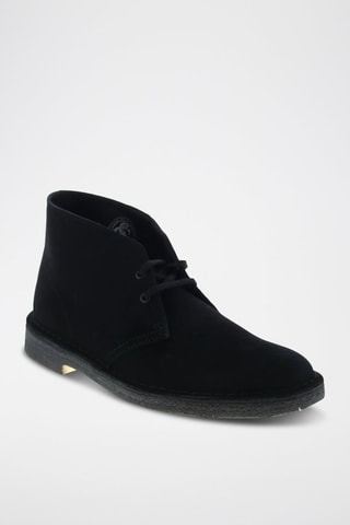 Bottines en nubuck Desert - Noir