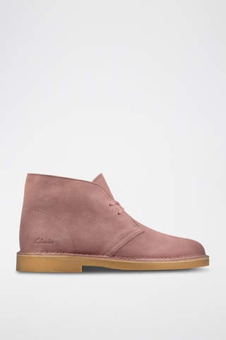 Bottines en nubuck Desert - Rose