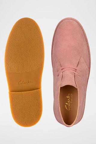 Bottines en nubuck Desert - Rose