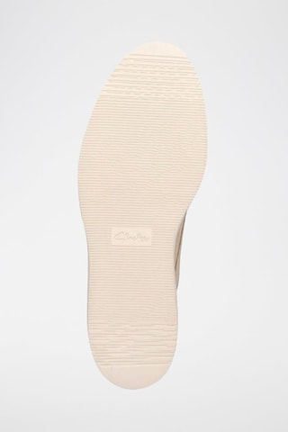 Derbys plateformes en nubuck Baille Stitch - Taupe