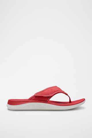 Tongs Glide Post 2 - Rouge