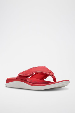 Tongs Glide Post 2 - Rouge