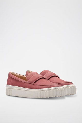 Mocassins en nubuck Mayhill Cove - Vieux rose