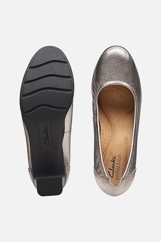 Escarpins en cuir Neiley Pearl - Argenté