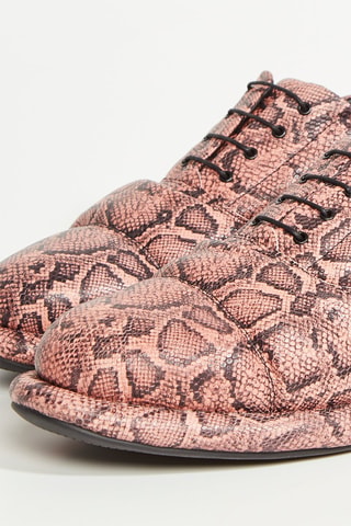 Derbys en cuir x Martine Rose - Rose