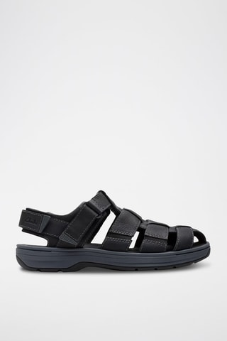 Sandales en cuir Saltway - Noir