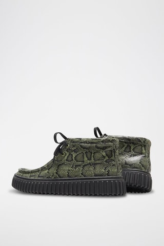 Boots en cuir Torhill x Martine Rose - Vert