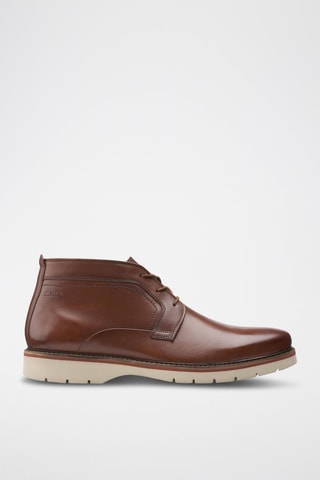 Boots en cuir Bayhill - Marron foncé